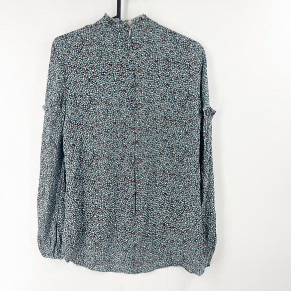 ✅ CHARLOTTE BRODY 100% SILK LONG SLEEVE BLOUSE SIZE SMALL - Picture 7 of 9